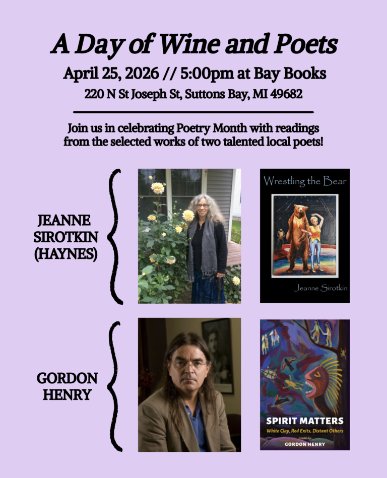A Day of Wine and Poets | April 25th at 5pm